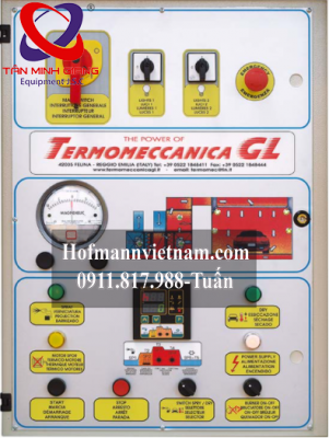 tủ điện của phòng sơn sấy termomecanica GL2