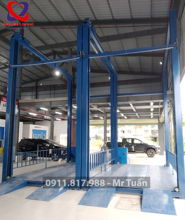 Thang máy nâng xe ô Tô Quingdao Mutrade FP-VRC-4.5T