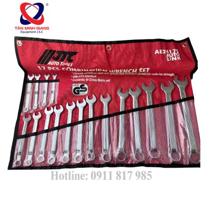 Bộ cờ lê đầu chòng 17 chi tiết 8-27 JTC-AE2417S